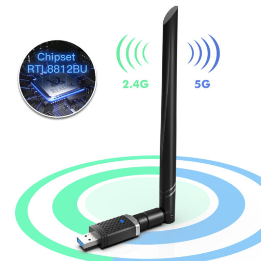 1300MBS WIFI w/ 6dB Antenna